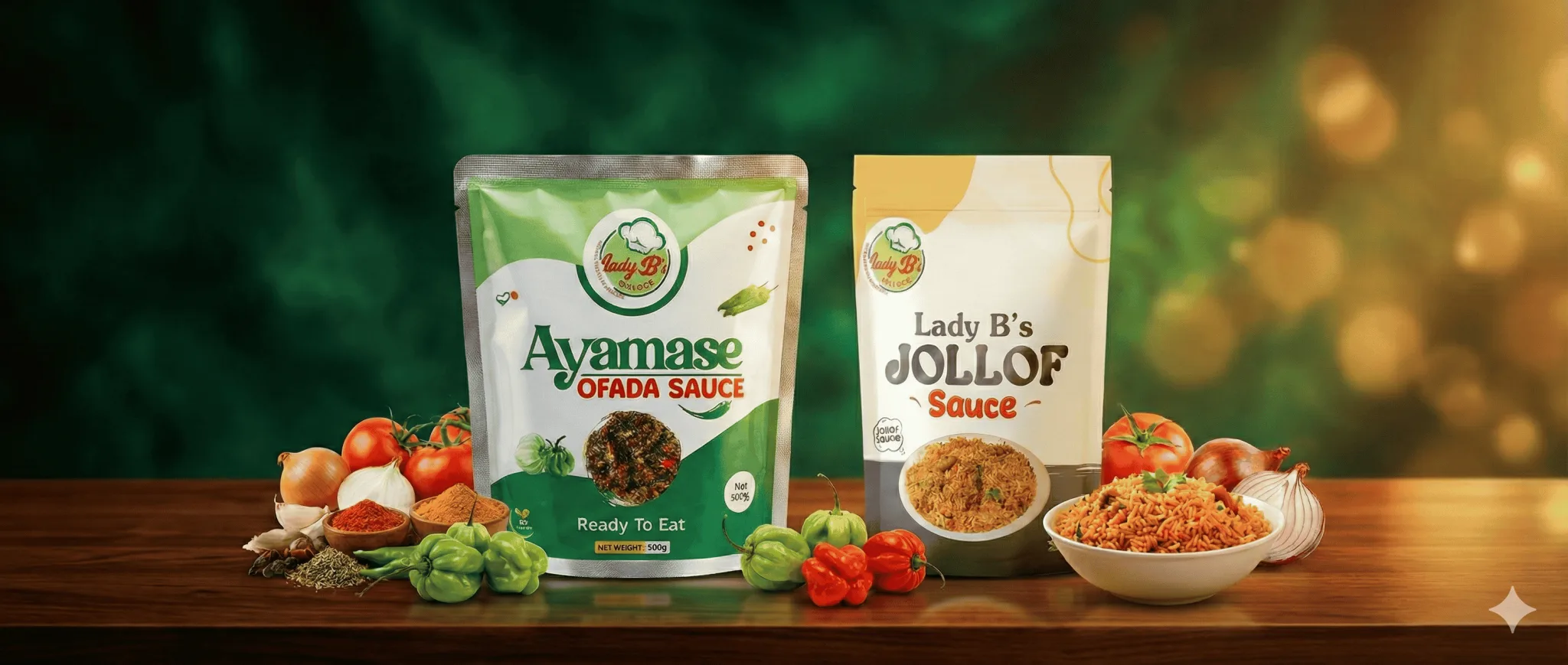 Lady B's Kitchen — authentic Nigerian food products
