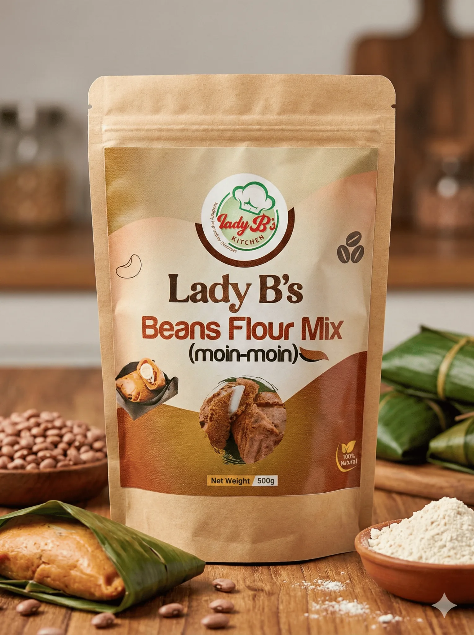 Beans Flour [moin-moin]