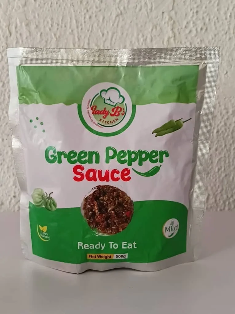 Green Pepper Sauce Ayamashe